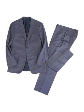 Gucci | Suits & Blazers | Gucci Light Blue Patterned Suit | Poshmark